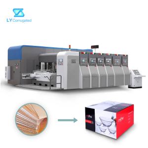 Wholesale 6 Color Cardboard Flexo Printing Machine 900mm × 2100mm Feeding from china suppliers