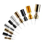 18mm Crimp Spray Pump Golden Metal Perfume Bottle Spray Pump With Over Cover