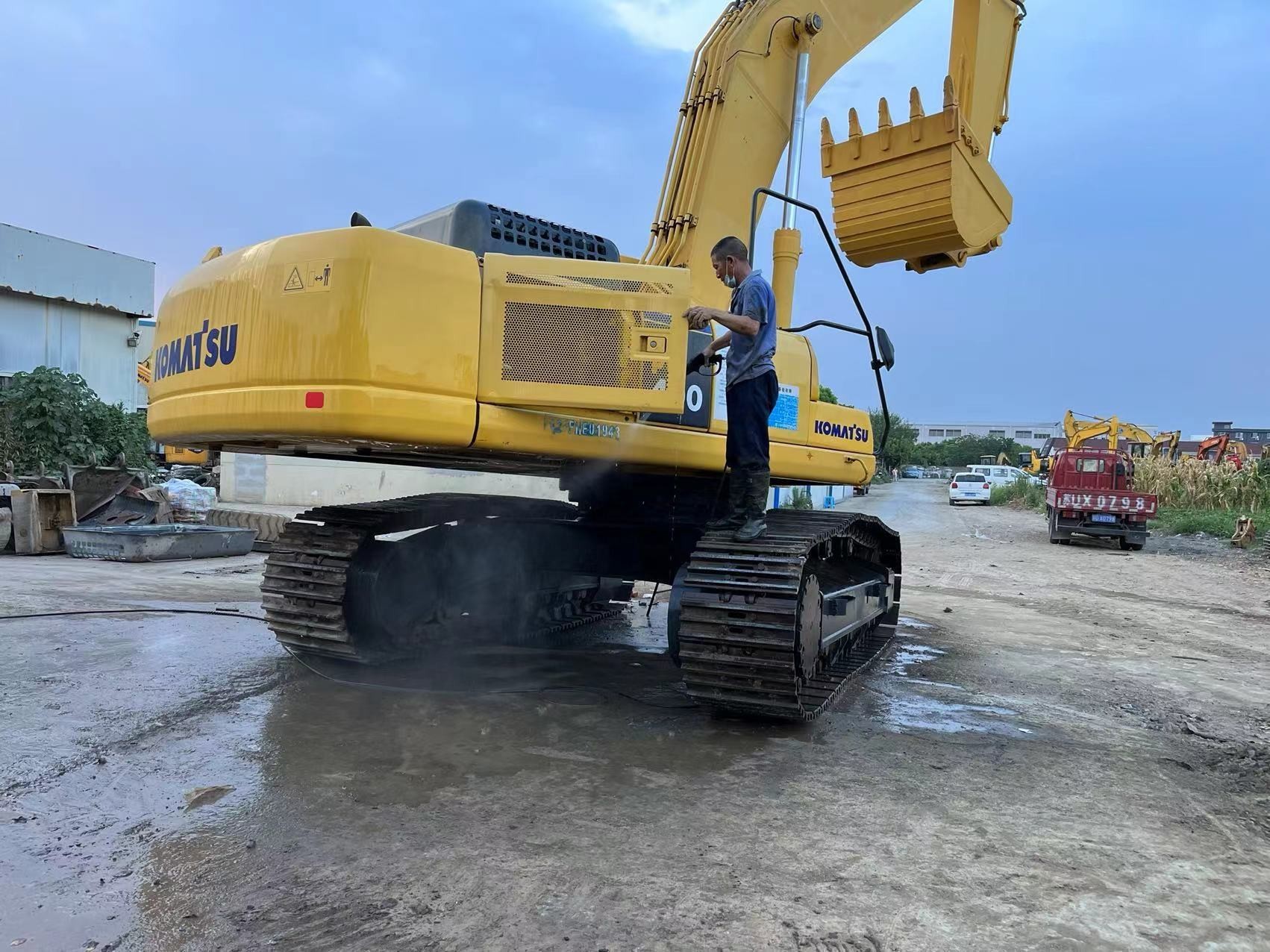 40Ton Used Komatsu Excavator With Core Components Pump