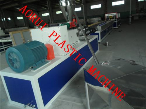 PVC PP PE Wooden Plastic Profile Production Line , wood Composite Plastic