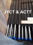 High Frequency Welded Helical Serrated Fin Tube For Infired Heater / Heat