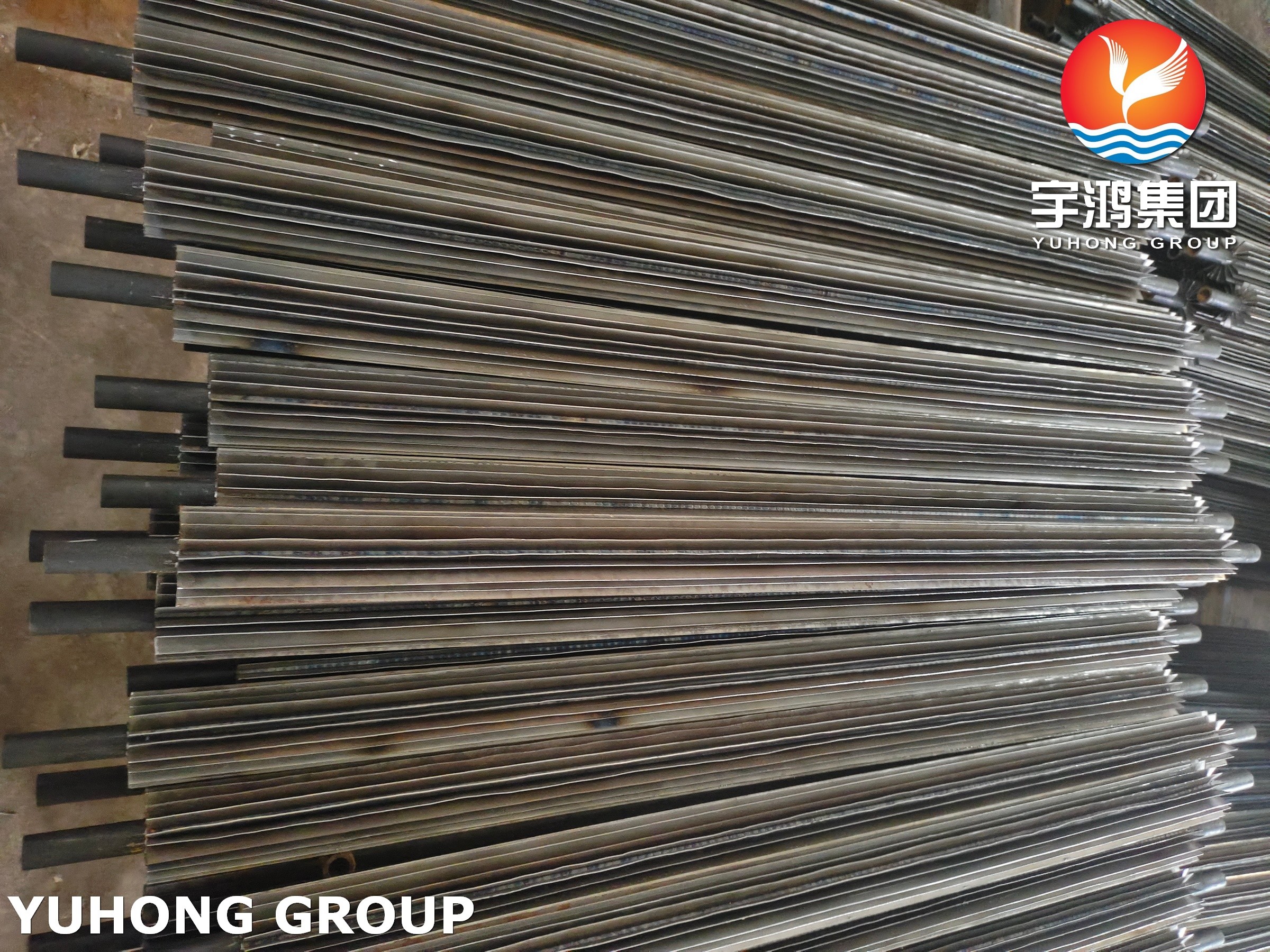 ASTM A179 Carbon Steel Longitudinal Fin Tube For Cooling Tower