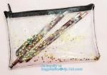 Zipper Sliders Zip Lock Vinyl PVC Bags for Cosmetics Medicine Many Uses,