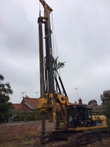 Wholesale Max Drilling Depth 68m Pile Driving Equipment , Borehole Drilling Machine 5~26 Rpm Rotation Speed KR220C from china suppliers