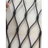 Buy cheap Durable Stainless Steel Ferrule Mesh , Hand Woven black Wire Mesh from wholesalers