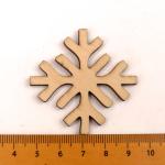 Scrapbooks Painting Snowflake Pattern Handmade Wooden Crafts