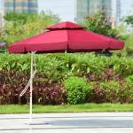 Aluminum Frame Outdoor Sunshade Furniture Umbrella for Outdoor Protection