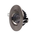 Dimmable 12w 4 Inch LED Recessed Lighting , SMD Eyeball Light Fixtures