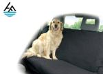 Neoprene Auto Seat Covers For Pet , Embossed Neoprene Back Seat Covers