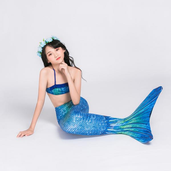 Quality Professional Women Mermaid Tail Big Fluck Fantasy Mermaid Swimsuit For Performer for sale