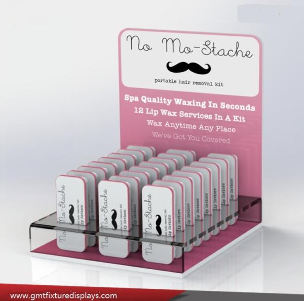 Counter Eyelash Display Stands & Eyelash Table Top Display & Makeup Counter