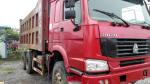 Power Steering Second Hand 10 Wheeler Truck , Sinotruck Howo Tipper Truck