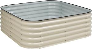 Wholesale 4.9×4.9×1.4 Ft Metal Raised Bed Galvanized Planters For Gardening from china suppliers