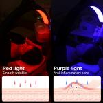Beauty Studio 2700k 7500k LED Half Moon Light Aluminum Fill Lights Set For Tatoo