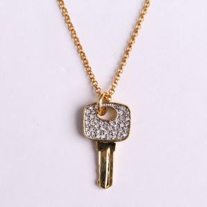 Wholesale Fashion brand jewelry Juicy Couture necklace key pendant necklace jewellery wholesale from china suppliers