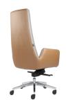 24kg Office Leather Revolving Chair High Back TUV Approved