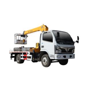 Wholesale Sinotruk 3 ton 4 ton crane truck Knuckle Boom Truck Mounted Crane From Top Brand from china suppliers