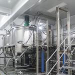 Industrial Syrup Manufacturing Machine Stainless Steel Heating Mixer Tank For