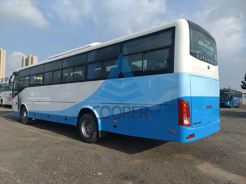 2014 Year 53 Seater Yutong Used Bus ZK6112D RHD Steering New Seat Air Conditioner