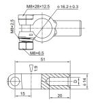 Stable Universal Car Negative Battery Terminal Clamp / Car Audio Battery