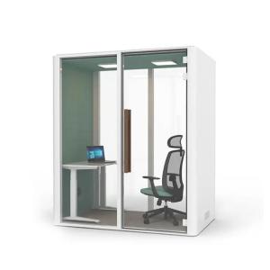 Wholesale Modular Office Pod Meeting White Small Indoor Multiple Person from china suppliers