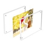 Plastic Acrylic Waterproof Clear Acrylic Photo Frame 4x6 Inch 10+10mm