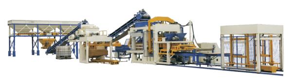 Halstec10-15 Auto Cement Block Machine for 240*115*53mm Cement Block 90000