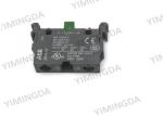 925500593 Contact Botton Switch 1NO Block PC Material Heat Resistant
