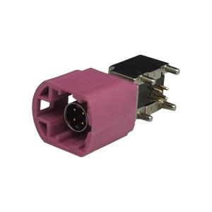 Wholesale FAKRA HSD LVDS 4Pin 90 Degree PCB Mount Right Angle Coaxial Connector from china suppliers