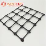 1-6m Width Black Nonwoven Pet Geotextile Composite PP Plastic 25kn Biaxial