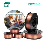 ER70S-6 Copper ARC Welding Wire MIG 0.8 ER50-6 Gas Shielded For Mild Steel Weld