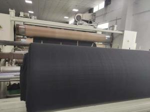 China Black Needle Punching Nonwoven Fabrics Manufacturer ISO Certificated on sale