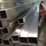 ASTM A554 Hairline Finish Stainless Steel Square Pipe Tube for Handrail and Food