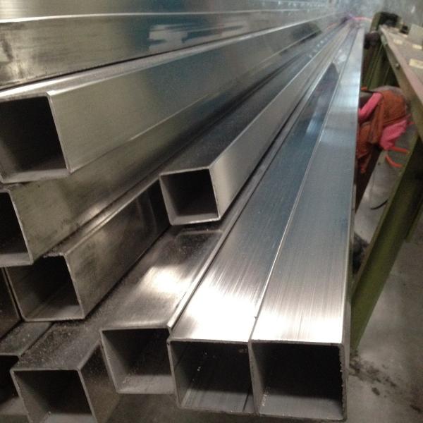 ASTM A554 Hairline Finish Stainless Steel Square Pipe Tube for Handrail and Food