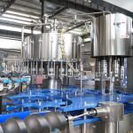 3in1 3500bph Glass Bottle Filling Machine Beverage Tea Hot Filling Equipment