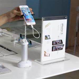 Wholesale COMER anti-theft alarm display independent security hand phone holder stand from china suppliers