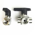 2 way cut-off three way welding ball valve