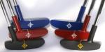 golf putter , zinc alloy golf putter , two way golf putter with target