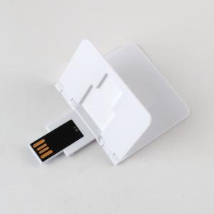 Wholesale ABS Plastic Credit Card USB Sticks 2.0 128GB 64GB Both Side CMYK Print from china suppliers