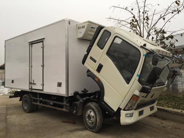 Commercial Truck Refrigerators 5 Tons With FRP Sandwich Panels Box , Refrigerate