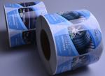 OEM custom full color white PP vinyl die cut car care product bottle label roll