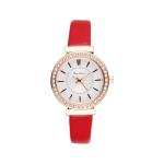 3 ATM Wateproof Citizen Leather Watch Lady Leather Strap Watches ISO Certificate