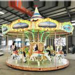 European Style Horse Carousel Ride 16 26 Seats Customized Decoration