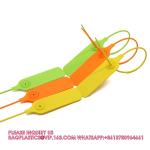 Customized Printing Logo Disposable Plastic Garment Security Seals Clothes Shoes
