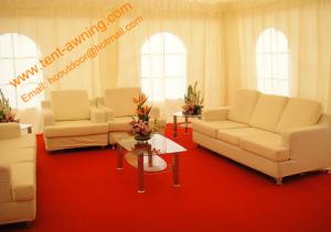 Wholesale Outdoor Tents for Events Fire Retardant Aluminum Waterproof Clear Span Marquee from china suppliers