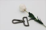 Good quality plating gunmetal color 38.5 mm metal snap hook lanyard for purse