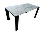 1500mm Customized Size Ceramic Top Dining Room Table Stain Resistant KD