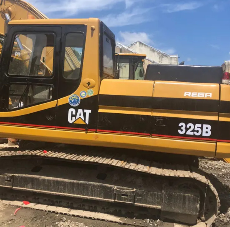 Good Quality Used Backhoe CAT 325B Excavators 25 Ton Heavy Duty Machine