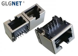 Wholesale Shield DIP Mounting RJ45 Without Magnetics 90° Right Angle Tab Up Direction 8P8C from china suppliers