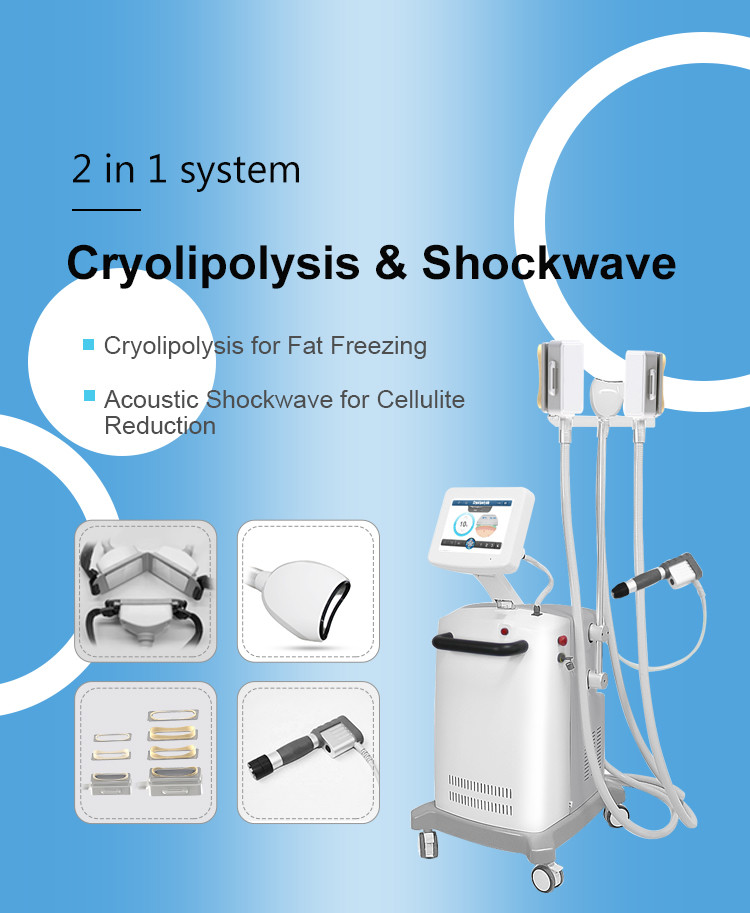 4 Handles Cryolipolysis Slimming Machine